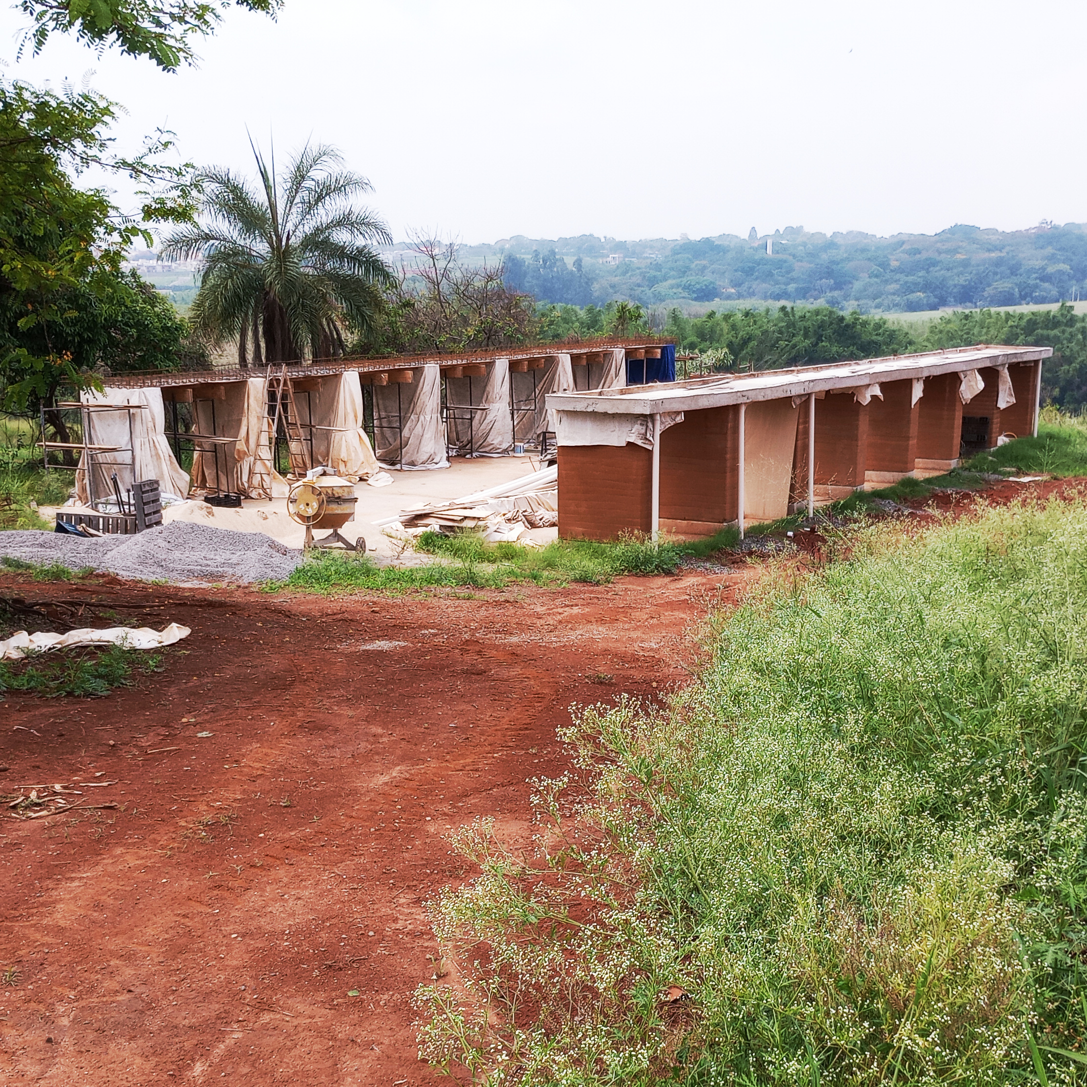 Como estamos com a construção