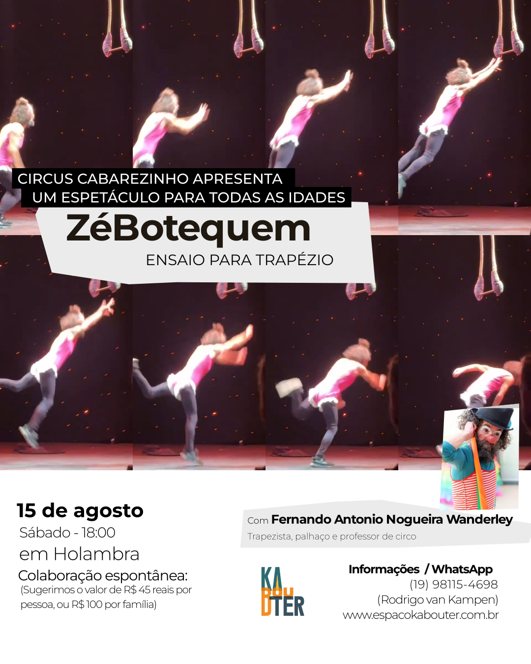 ZéBotequem – Ensaio para Trapézio